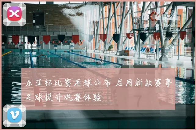 东亚杯比赛用球公布 启用新款赛事足球提升观赛体验