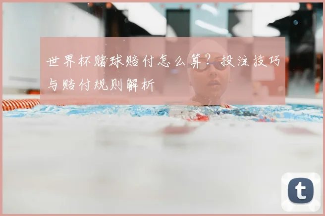 世界杯赌球赔付怎么算？投注技巧与赔付规则解析