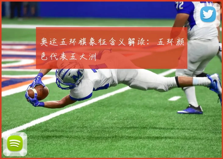 奥运五环旗象征含义解读：五环颜色代表五大洲